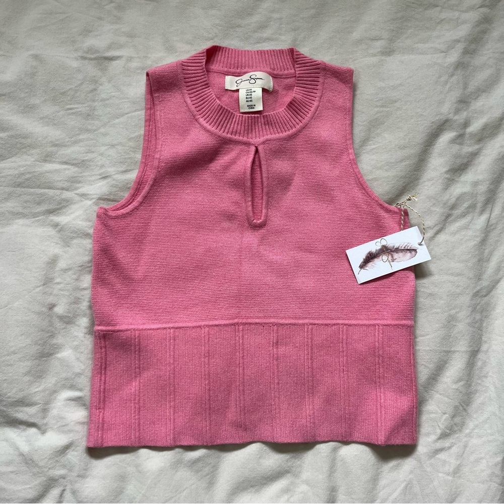 NWOT Women’s Jessica‎ Simpson Pink Knit Tank